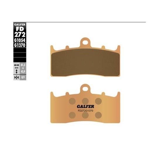 GALFER 272-1370 PASTILHAS TRAVAO GALFER 272-1370 PASTILHAS TRAVAO