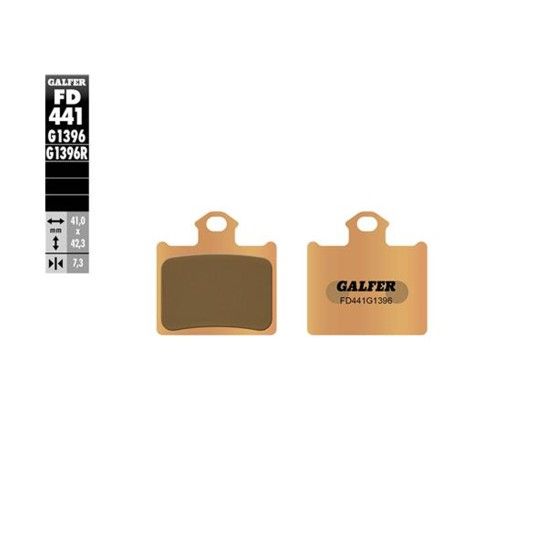 GALFER 441-1396 PASTILHAS DE TRAVAO FRENTE