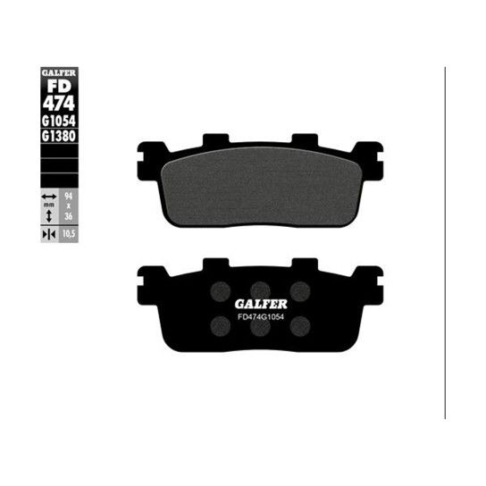 GALFER 474-1054 PASTILHAS TRAVAO