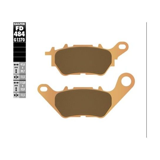 GALFER 484-1370 PASTILHAS TRAVAO