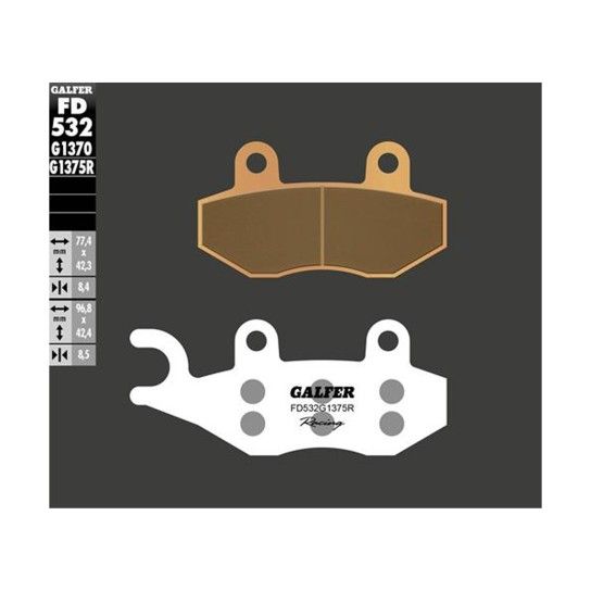 GALFER 532-1375R PASTILHAS RACING GALFER 532-1375R PASTILHAS RACING