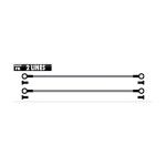 GALFER GSXR1000 03/04 TUBO TRAVAO FRENTE PRETO GALFER GSXR1000 03/04 TUBO TRAVAO FRENTE PRETO