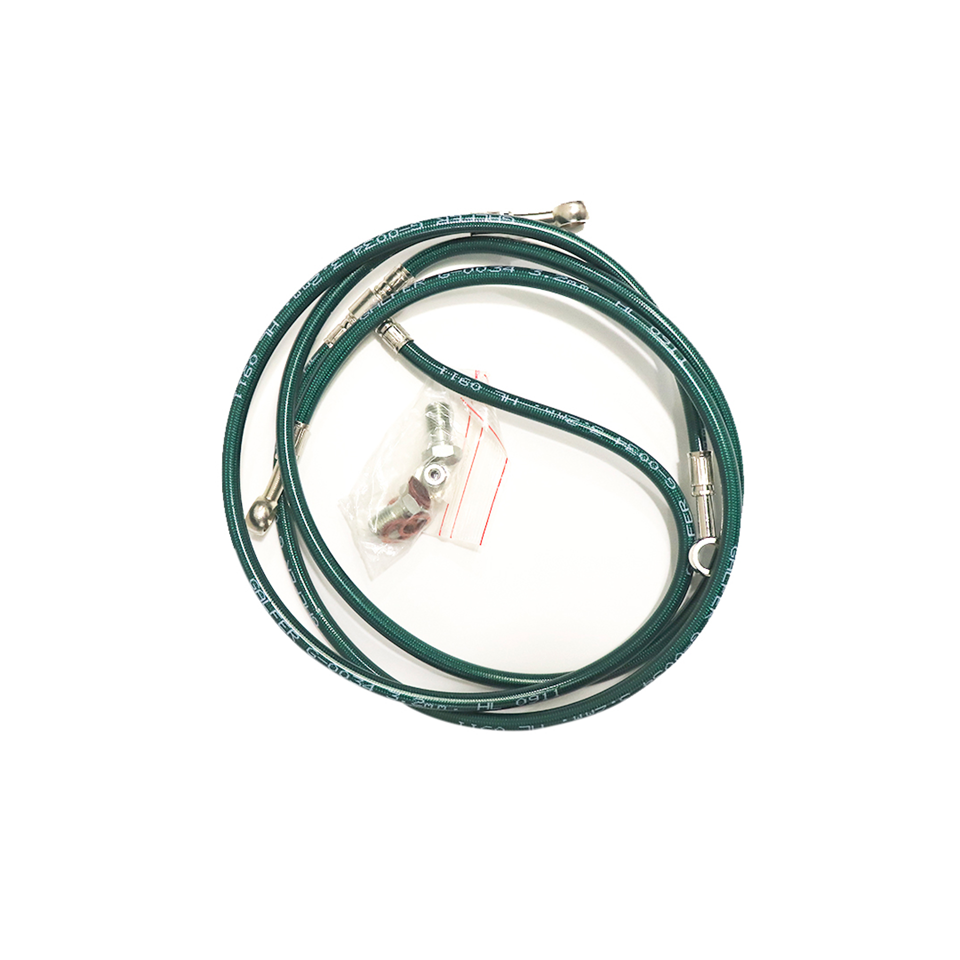 GALFER KFX450 TUBO TRAVAO FRENTE VERDE + 5CM GALFER KFX450 TUBO TRAVAO FRENTE VERDE + 5CM