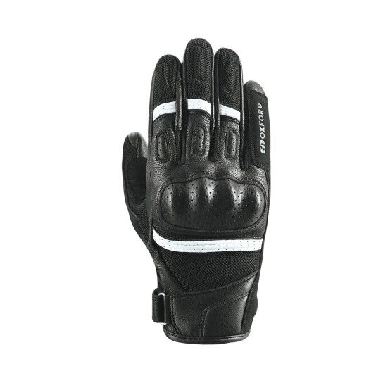 OXFORD LUVAS PELE RP-6S PRETO/BRANCO OXFORD LUVAS PELE RP-6S PRETO/BRANCO