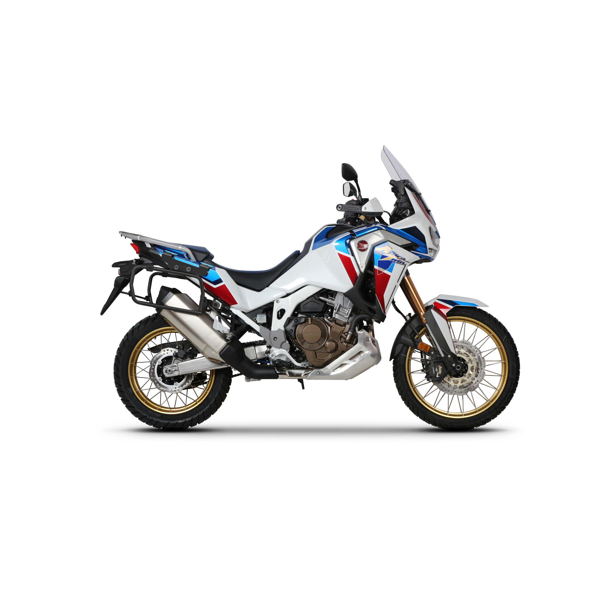 SHAD AFRICA TWIN ADVENTURE SPORT CRF1100L LATERAL 4P SYSTEM SHAD AFRICA TWIN ADVENTURE SPORT CRF1100L LATERAL 4P SYSTEM