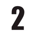 DIRT FREAK AUTOCOLANTE MX2 NUMERO 2 PRETO 3UNID DIRT FREAK AUTOCOLANTE MX2 NUMERO 2 PRETO 3UNID