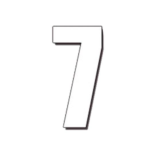 DIRT FREAK AUTOCOLANTE MX2 NUMERO 7 BRANCO 3UNID DIRT FREAK AUTOCOLANTE MX2 NUMERO 7 BRANCO 3UNID
