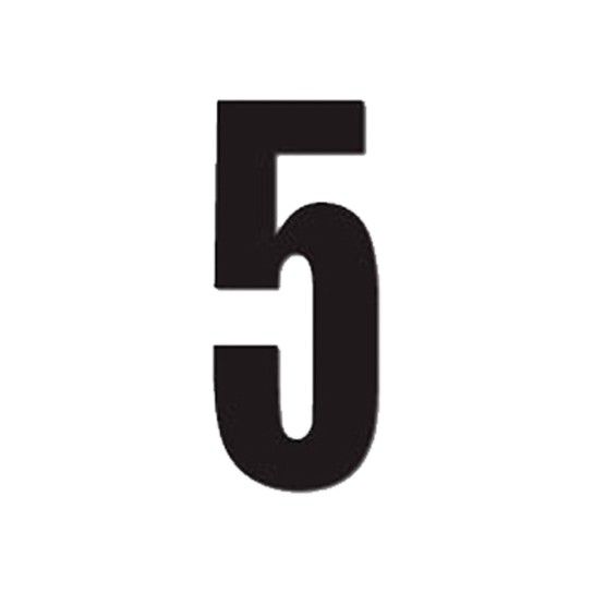 DIRT FREAK AUTOCOLANTE MX3 NUMERO 5 PRETO 3UNID DIRT FREAK AUTOCOLANTE MX3 NUMERO 5 PRETO 3UNID