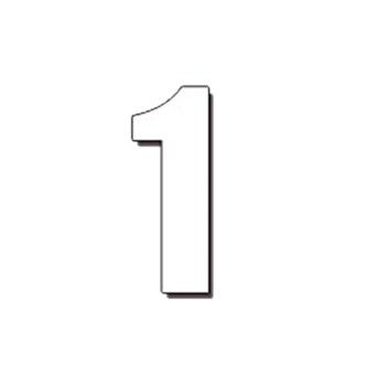 DIRT FREAK AUTOCOLANTE ED2 NUMERO 1 BRANCO 3UNID DIRT FREAK AUTOCOLANTE ED2 NUMERO 1 BRANCO 3UNID