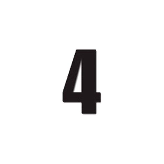 DIRT FREAK AUTOCOLANTE MN2 NUMERO 4 PRETO DIRT FREAK AUTOCOLANTE MN2 NUMERO 4 PRETO