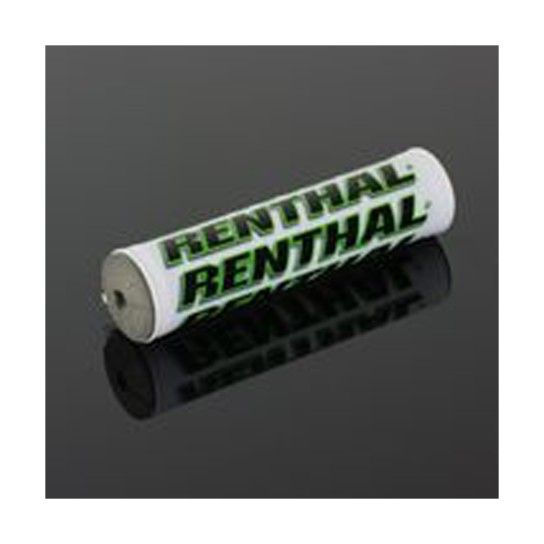 RENTHAL ALMOFADA GUIADOR SX (8.5in) BRANCO/VERDE 205mm