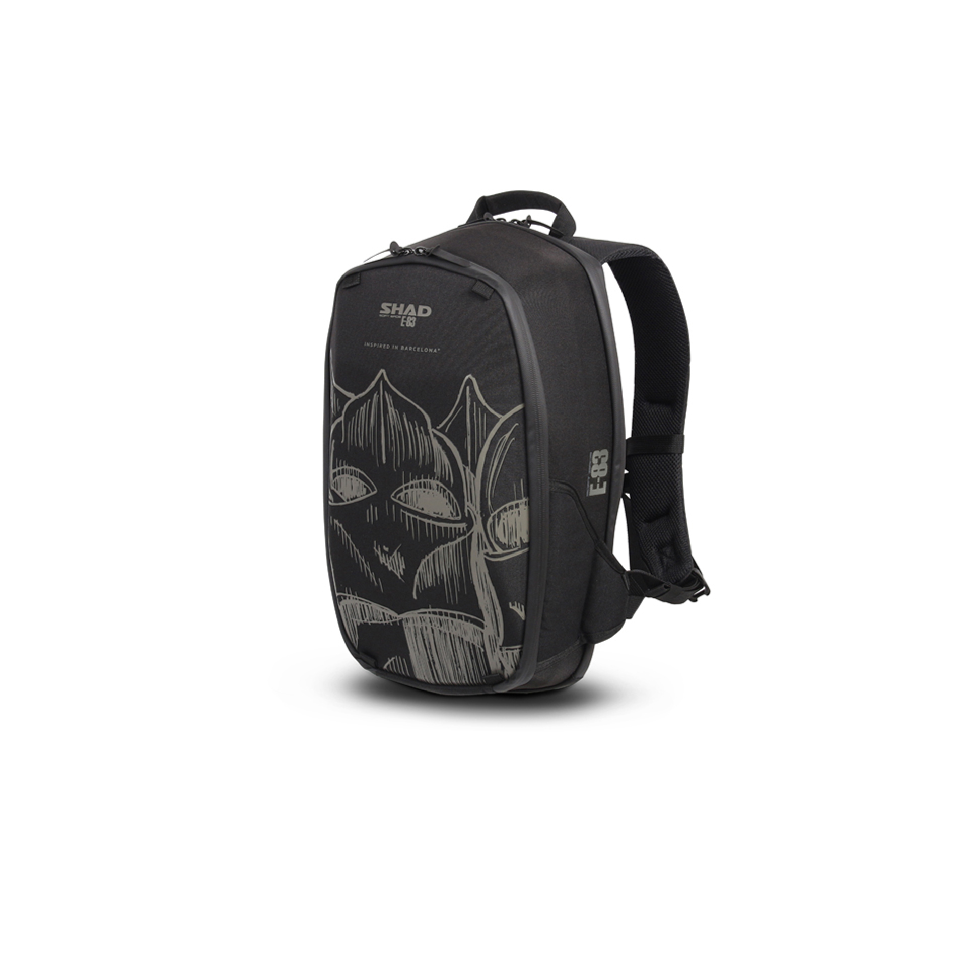 SHAD MOCHILA SEMI RIGIDA E-83 SHAD MOCHILA SEMI RIGIDA E-83