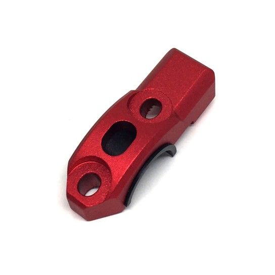 ZETA SUPORTE GUIADOR/ESPELHO 10 MM VERMELHO ZETA SUPORTE GUIADOR/ESPELHO 10 MM VERMELHO