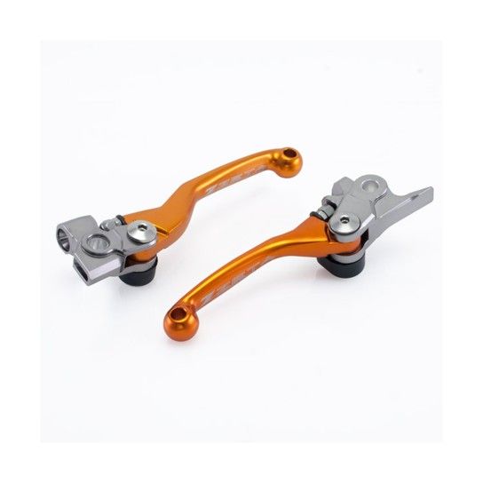 ZETA KTM 250/450 SX/EXC 2014-21 BREMBO KIT MANETES LARANJA ZETA KTM 250/450 SX/EXC 2014-21 BREMBO KIT MANETES LARANJA