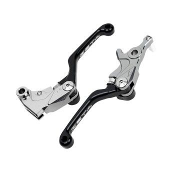 ZETA KLX125/250 D-TRACKER 2008-16 KIT MANETES PRETO ZETA KLX125/250 D-TRACKER 2008-16 KIT MANETES PRETO