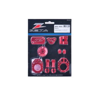 ZETA CRF450R/RX 2017- KIT COMPLETO VERMELHO ZETA CRF450R/RX 2017- KIT COMPLETO VERMELHO