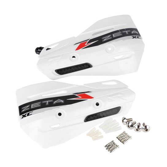 ZETA PROTEC�AO MAOS XC BRANCO COM PISCA FUMADO