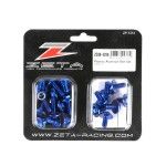 ZETA KIT PARAFUSOS ALUMINIO KX450F 2016- AZUL ZETA KIT PARAFUSOS ALUMINIO KX450F 2016- AZUL
