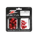 ZETA KIT PARAFUSOS ALUMINIO DRZ400S/SM VERMELHO ZETA KIT PARAFUSOS ALUMINIO DRZ400S/SM VERMELHO