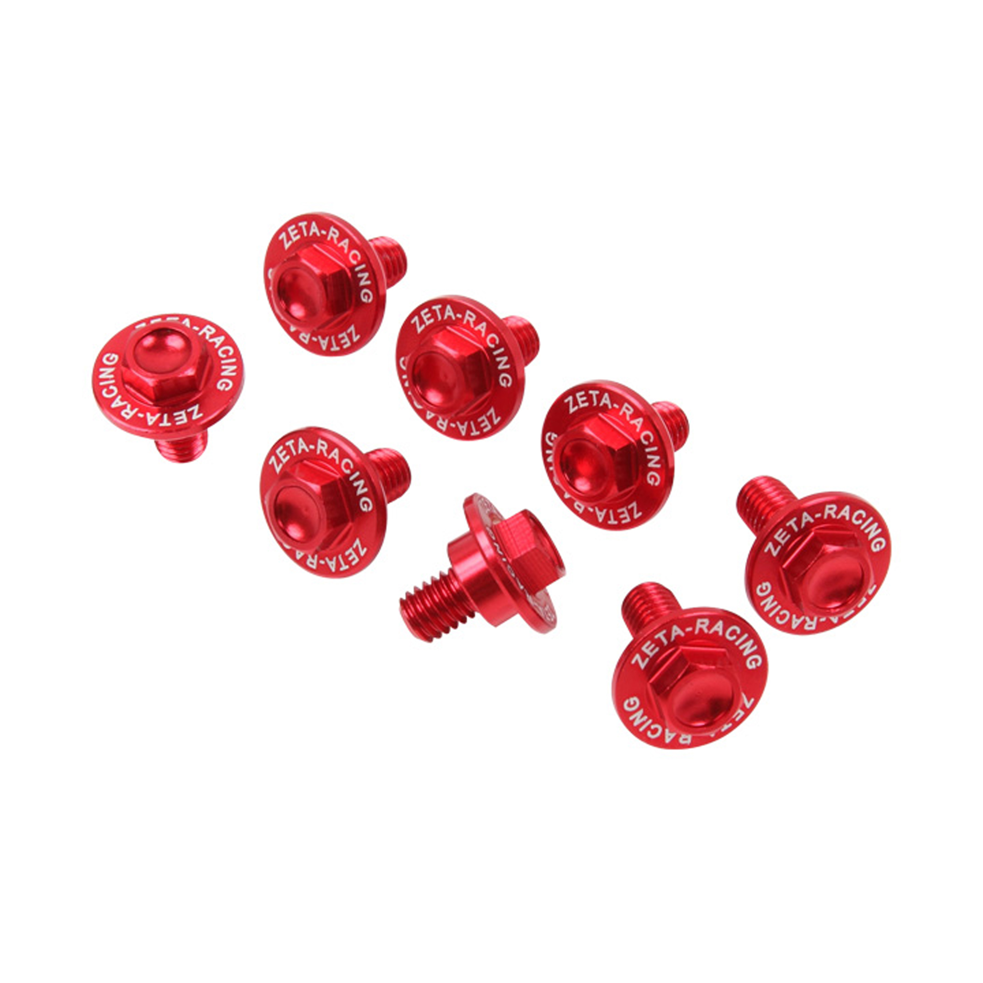 ZETA PARAFUSOS PROTEÇAO FORQUETA HONDA VERMELHO 8 UNIDADES ZETA PARAFUSOS PROTEÇAO FORQUETA HONDA VERMELHO 8 UNIDADES