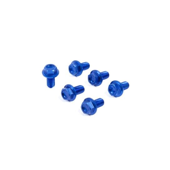 ZETA PARAFUSOS PROTEÇAO FORQUETA YAMAHA 2 AZUL 6 UNIDADES ZETA PARAFUSOS PROTEÇAO FORQUETA YAMAHA 2 AZUL 6 UNIDADES