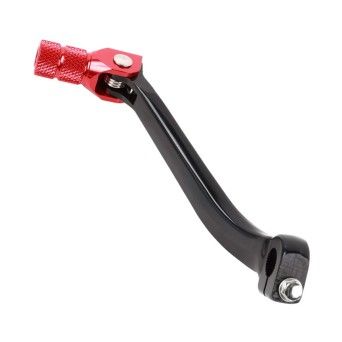 ZETA PEDAL MUDAN�AS RMZ250 2007 - VERMELHO FORGED