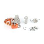 ZETA BORRACHA PEDAL TRAVAO TRIGGER LARANJA