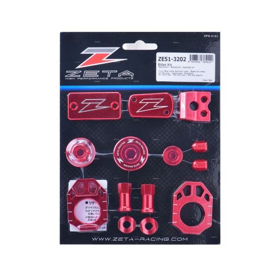 ZETA RMZ250 2007/RMZ450 2005 - KIT COMPLETO ROJO ZETA RMZ250 2007/RMZ450 2005 - KIT COMPLETO ROJO