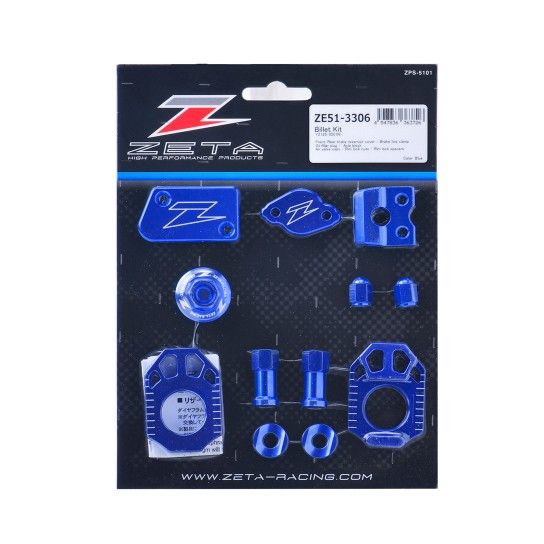 ZETA YZ125X YZ250X 2009-21 KIT COMPLETO AZUL ZETA YZ125X YZ250X 2009-21 KIT COMPLETO AZUL