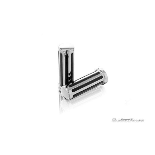 CUSTOMACCES PUNHOS CROMADOS 24,4MM CLASSIC CUSTOMACCES PUNHOS CROMADOS 24,4MM CLASSIC