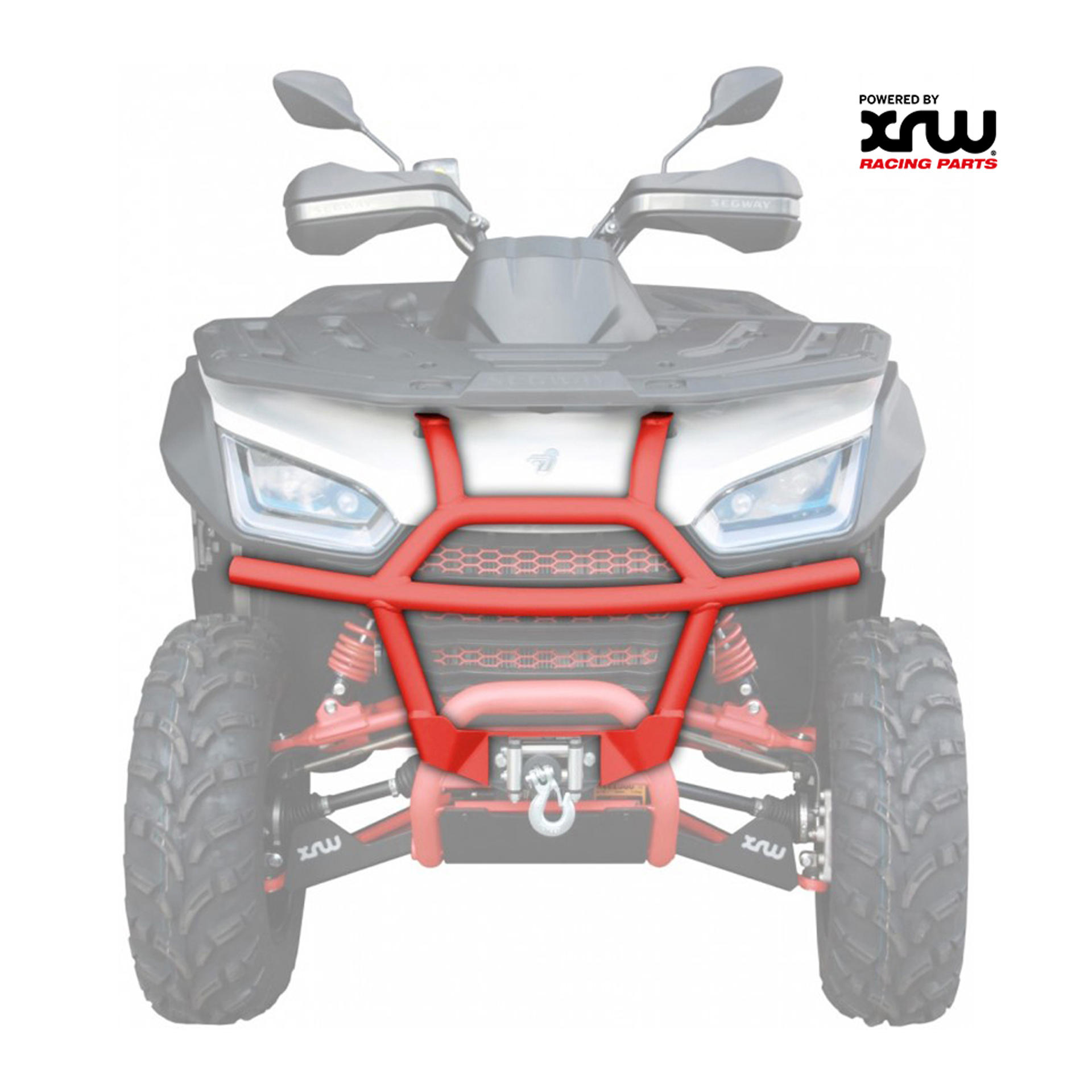 FRONT BUMPER RED - SNARLER AT6 FRONT BUMPER RED - SNARLER AT6