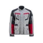 BLUS�O BENELLI ESSENTIAL CINZENTO/VERMELHO - L