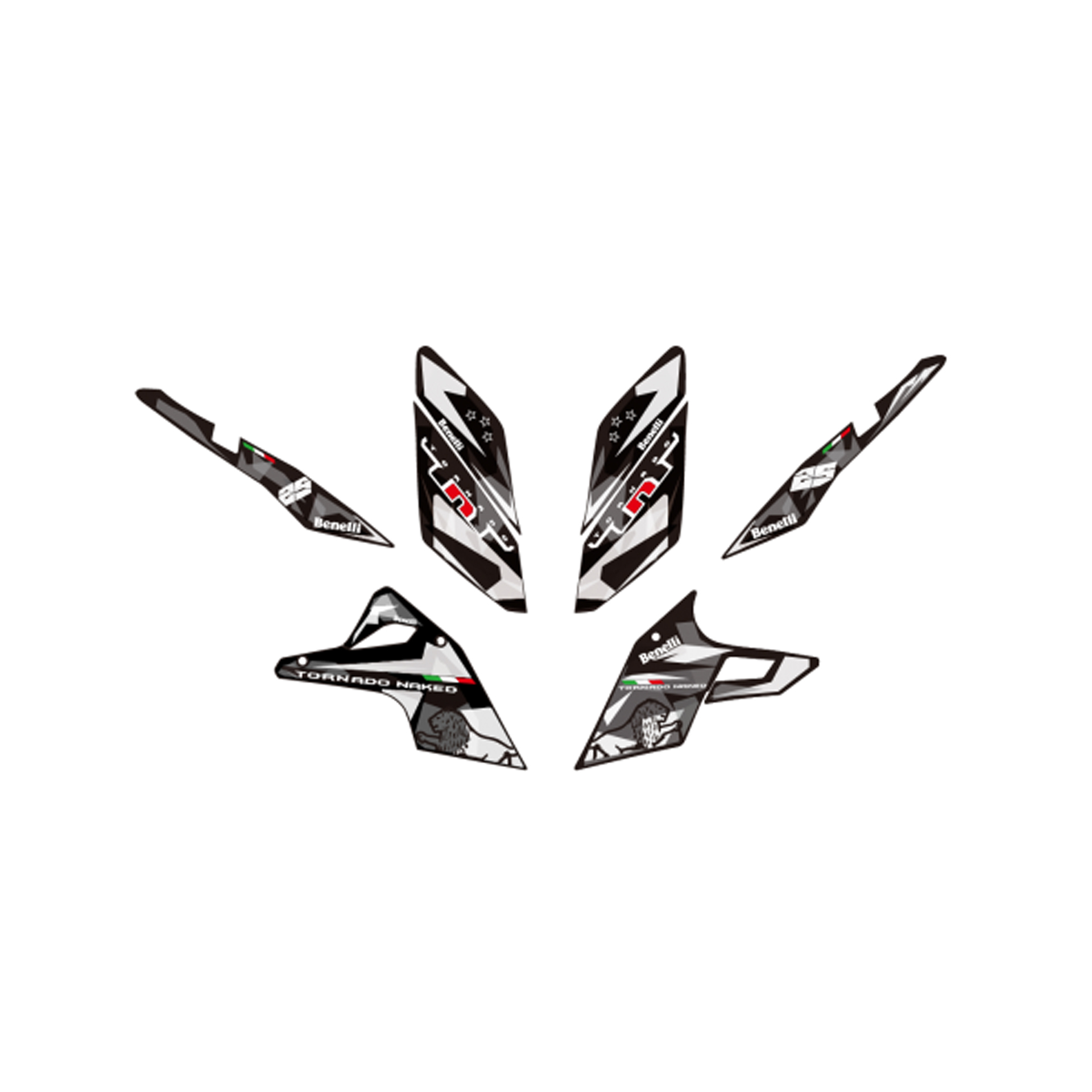 KIT AUTOCOLANTES BN251 - BRANCO