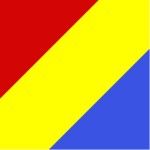 3057-RED/YEL FLUO/BL