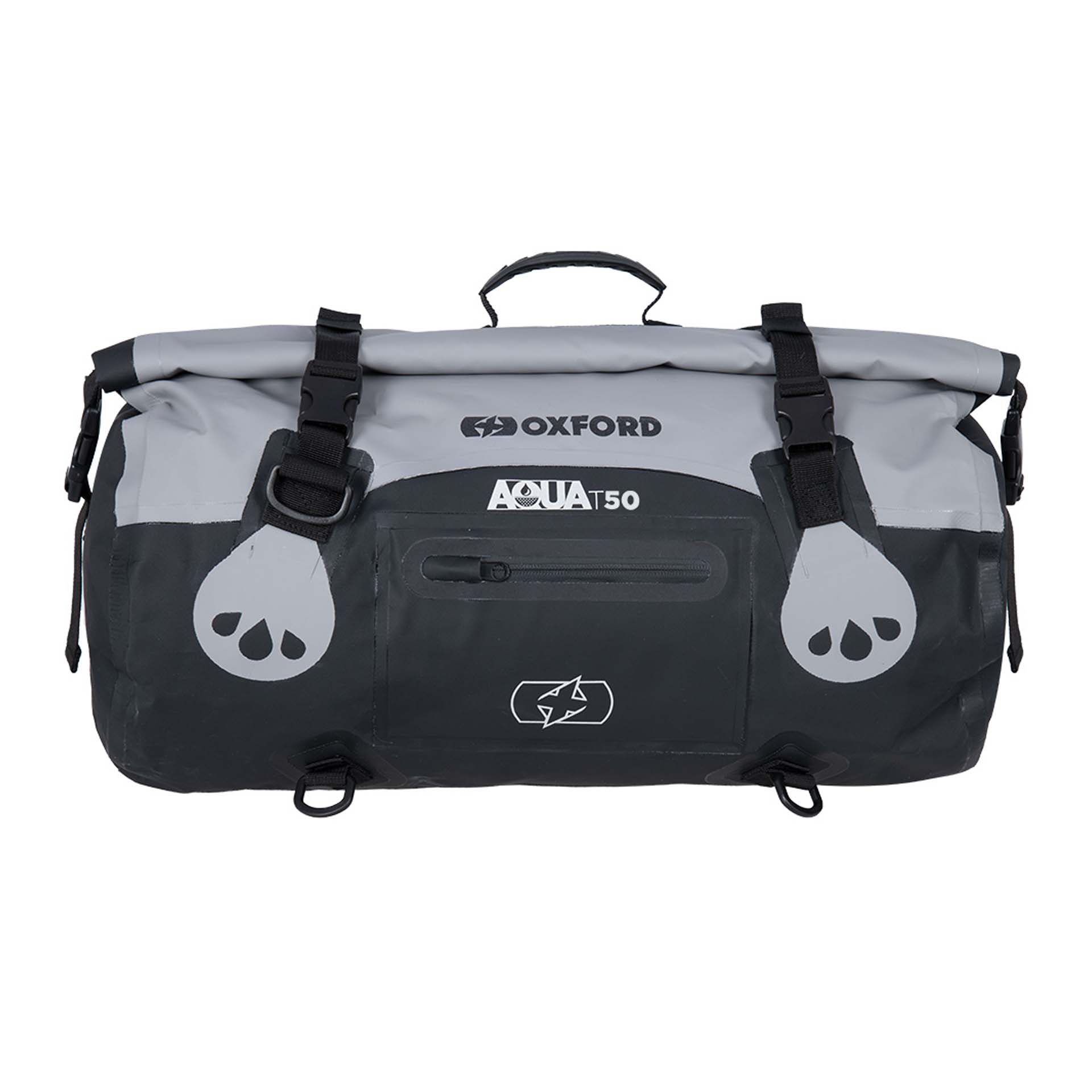 OXFORD SACO AQUA ROLL BAG T-50 PRETO/CINZA OXFORD SACO AQUA ROLL BAG T-50 PRETO/CINZA
