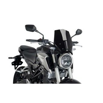 PUIG CB125R 2018 WINDSHIELD NAKED FG SMOKE