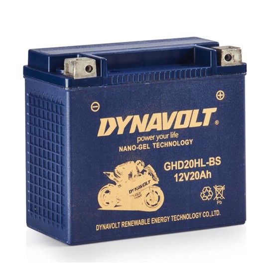 DYNAVOLT BATERIA GHD20HL-BS NANO GEL YTX20HL-BS DYNAVOLT BATERIA GHD20HL-BS NANO GEL YTX20HL-BS