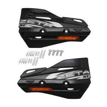 ZETA PROTECÇAO MAOS XC PRETO COM PISCA ZETA PROTECÇAO MAOS XC PRETO COM PISCA