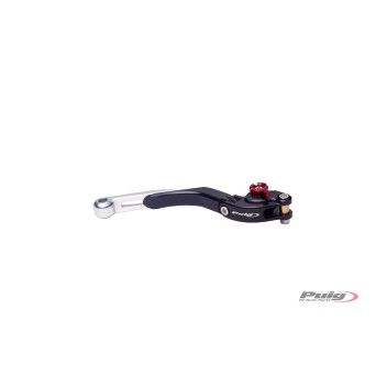 PUIG MANETE DE TRAVAO 3.0 EXTENSIVEL PRATA AFINADOR VERMELHO