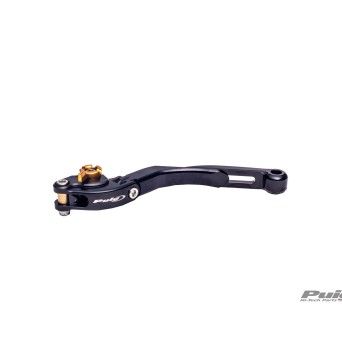 PUIG MANETE DE EMBRAIAGEM EXTENSIVEL PRETO C/AFINADOR OURO