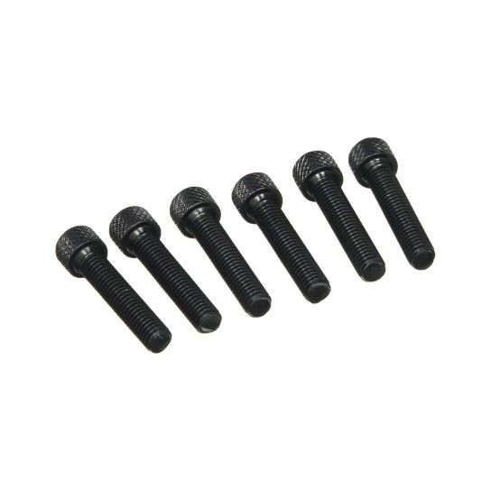 PUIG UNIVERSAL KIT PARAFUSOS ABOMBADOS PRETOS 6x30 PUIG UNIVERSAL KIT PARAFUSOS ABOMBADOS PRETOS 6x30