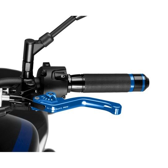 PUIG SHORT CLUTCH LEVER 3.0 BLUE W/ BLUE SELECTOR