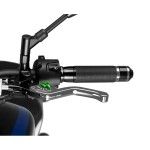 PUIG MANETE DE EMBRAIAGEM 3.0 CURTA PRATA C/AFIN.VERDE PUIG MANETE DE EMBRAIAGEM 3.0 CURTA PRATA C/AFIN.VERDE