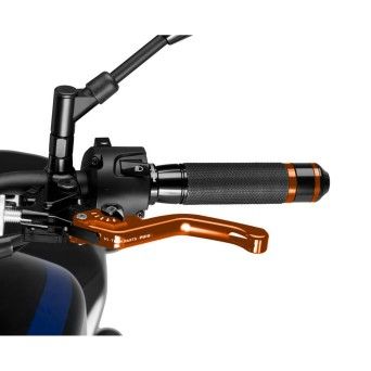 PUIG MANETE DE EMBRAIAGEM 3.0 CURTA LARANJA C/AFIN.PRETO