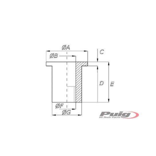 PUIG SINOBLOCOS COM FEMEA (KIT 25UNID.) PUIG SINOBLOCOS COM FEMEA (KIT 25UNID.)