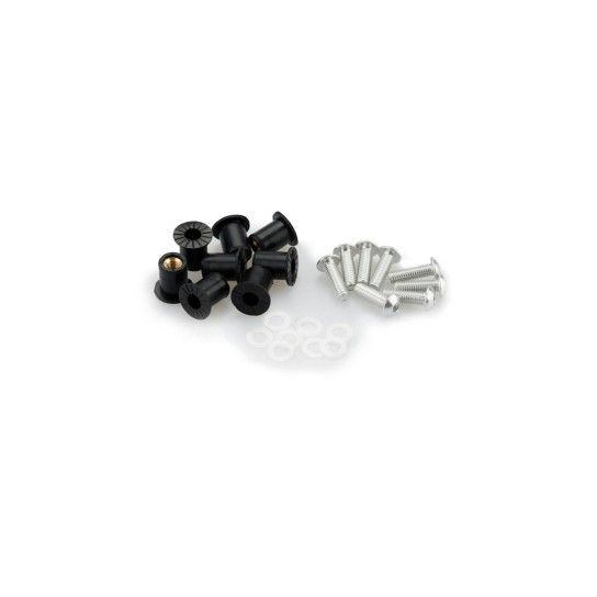 PUIG UNIVERSAL KIT PARAFUSO ANODIZADO VISEIRA PRATEADO PUIG UNIVERSAL KIT PARAFUSO ANODIZADO VISEIRA PRATEADO