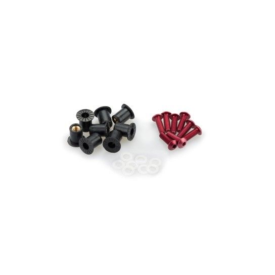 PUIG UNIVERSAL KIT PARAFUSO ANODIZADO VISEIRA VERMELHO PUIG UNIVERSAL KIT PARAFUSO ANODIZADO VISEIRA VERMELHO