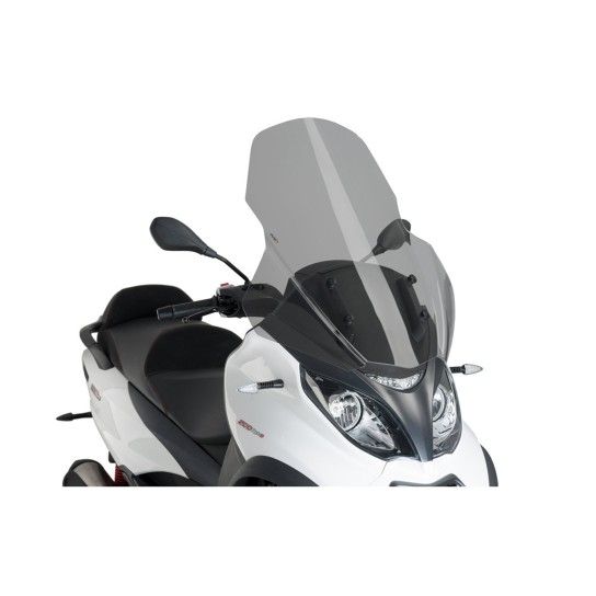 PUIG MP3 350 2018 WINDSHIELD V-TECH LINE TOURING SMOKE PUIG MP3 350 2018 WINDSHIELD V-TECH LINE TOURING SMOKE