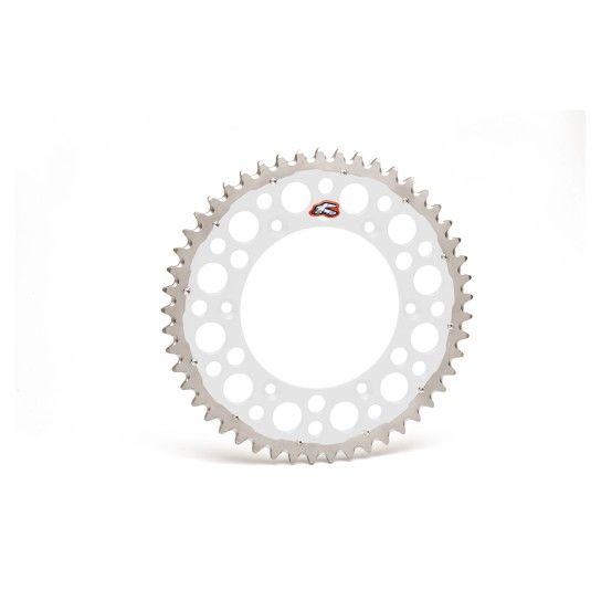 RENTHAL REAR SPROCKET Twinring SILVER