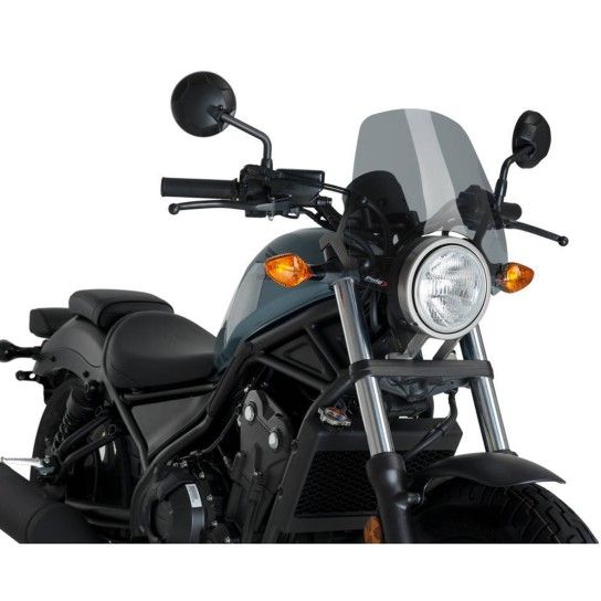 PUIG CMX 500 REBEL 2017-20 PARABRISAS NAKED SPORT FUMADA PUIG CMX 500 REBEL 2017-20 PARABRISAS NAKED SPORT FUMADA